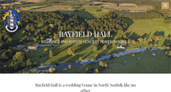 Desktop Screenshot of bayfieldhall.com